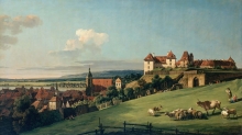 212/bellotto, bernardo - view of pirna from the sonnenstein castle
